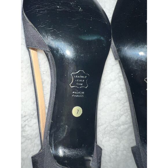 Charles Jordan made in Paris black heels - size 7 - Picture 7 of 8